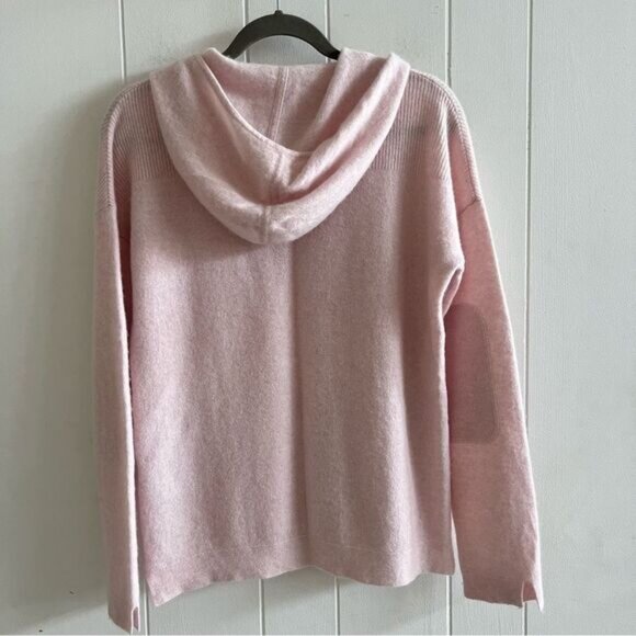 Wrap London Pink Cashmere Hooded Sweater - Picture 5 of 11